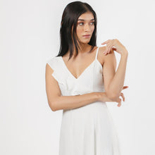 Load image into Gallery viewer, One Sided Frill Top Evening Gown w/o Slit

